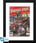 Jurassic Park - Framed Print Comics (30X40) X2