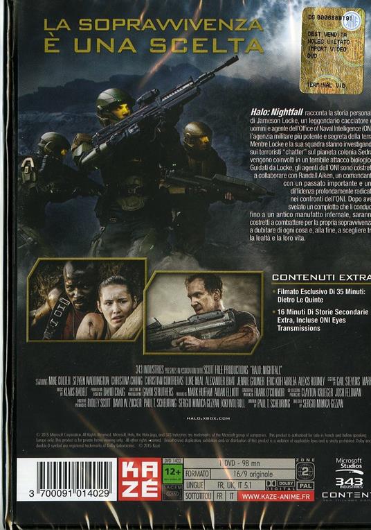 Halo. Nightfall di Sergio Mimica-Gezzan - DVD - 2