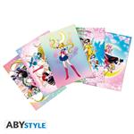 Sailor Moon. Postcards. Set 1 X5 (14,8X10,5)