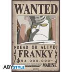 One Piece. Poster Wanted Franky New (52X38)