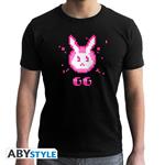 T-Shirt Unisex Tg. XL Overwatch: D.Va Gg Black New Fit