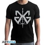 T-Shirt Unisex Tg. XS Fantastic Beasts: Grindelwald Black New Fit