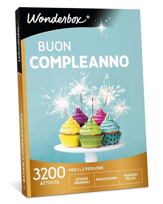 Cofanetto Buon Compleanno. Wonderbox - Wonderbox Italia - Idee regalo |  Feltrinelli