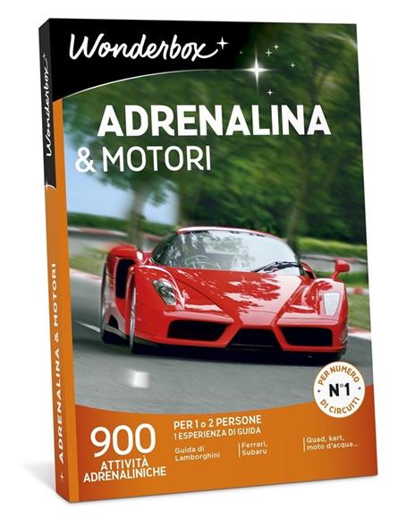 Cofanetto Adrenalina & Motori. Wonderbox