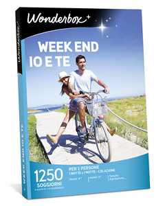 Idee regalo Cofanetto Week End Io E Te. Wonderbox Wonderbox