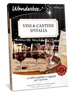 Idee regalo Cofanetto Vini & cantine d'Italia. Wonderbox Wonderbox