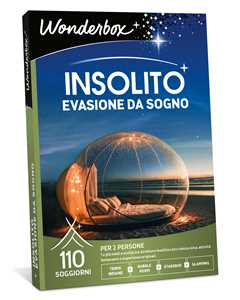 Idee regalo Cofanetto Insolito - evasione da sogno. Wonderbox Wonderbox
