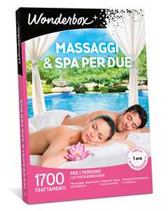 Idee regalo Cofanetto Massaggi & spa per due. Wonderbox Wonderbox