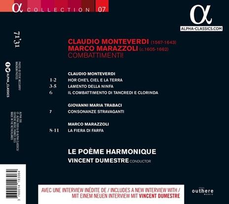 Combattimenti - CD Audio di Claudio Monteverdi,Marco Marazzoli - 2