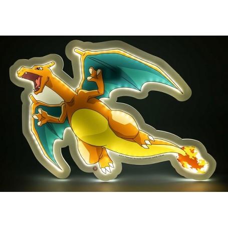 Lampada da Muro Pokemon Charizard Neon