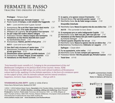 Fermate il passo - CD Audio di Vivabiancaluna Biffi - 2