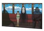 STUDIO GHIBLI SPIRITED AWAY WOOD PANEL POSTER