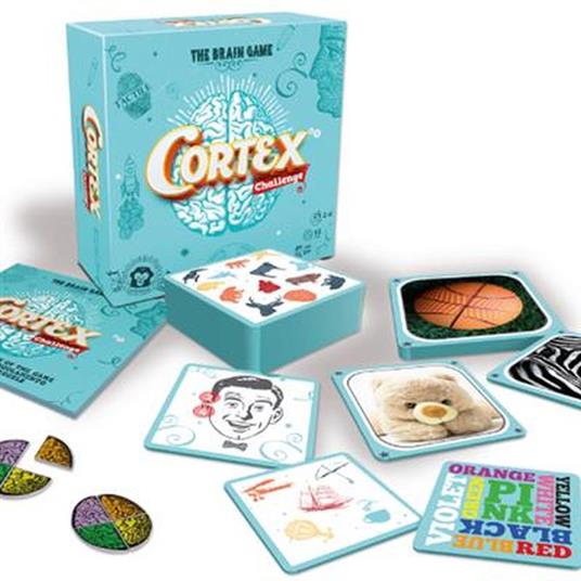 Cortex Challenge (azzurro). Base - Multi (ITA). Gioco da tavolo - Asmodee -  Cortex - Giochi di ruolo e strategia - Giocattoli