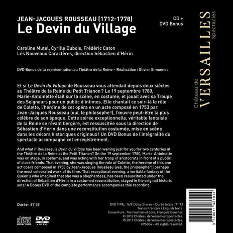 L'indovino del villaggio - CD Audio di Jean-Jacques Rousseau - 2