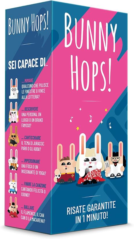 Bunny Hops. Base - ITA. Gioco da tavolo