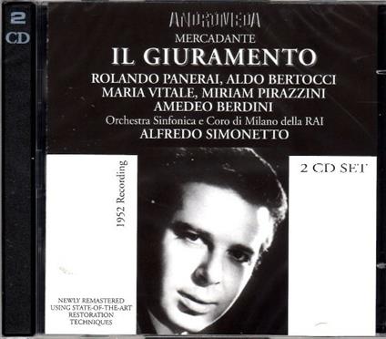 Il giuramento - CD Audio di Saverio Mercadante