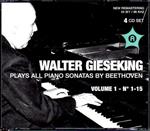 Gieseking Plays Piano Sonatas vol.1