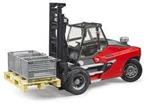 Carrello elevatore Linde HT160S con pallet e 3 gabbie per imballo (02513)