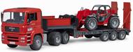 MAN TGA bilico con Manitou MLT 633