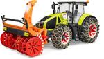 Claas Trattore Axion 950 con Catene e Fresa Neve