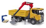 Camion da cantiere Scania Super 560R con gru e 2 pallet (03551)