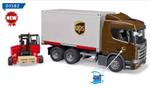 Camion UPS Logistica Scania Super 560R con carrello elevatore (03582)