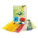 Telo Sisal - Colori Assortiti 23X33 • 5 Fogli