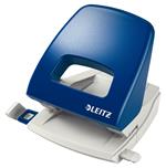 Perforatore 2 fori con guida Leitz 5005 metali rim Leitz blu 50050035