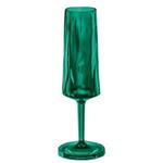 Koziol Bicchiere Flute 100 Ml Club N°5 Verde Smeraldo Festa Vino