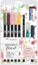 Pennarelli Tombow Dual Brush soggetti floreali. Set Floral 10 pezzi