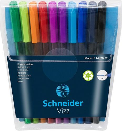 Penna a sfera Schneider Tecnologia Gelco - Astuccio 10 pezzi, colori assortiti - 2