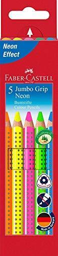 Faber-Castell Jumbo GRIP pastello colorato 5 pezzo(i)