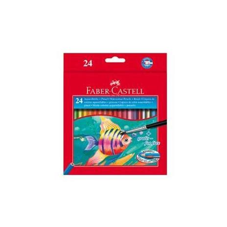 Matite acquerellabili Faber-Castell. Astuccio cartone 24 colori - 2