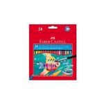 Matite acquerellabili Faber-Castell. Astuccio cartone 24 colori