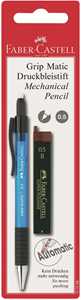 Cartoleria Blister 1 portamine Grip Matic 0,5 mm + mine B Faber-Castell