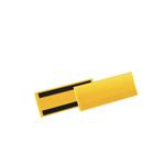 Tasche per identificazione a fissaggio magnetico gialle – 210×148 mm – A5 orizzontale