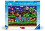 Ravensburger - Puzzle Sonic Core, 500 Pezzi, Puzzle Adulti