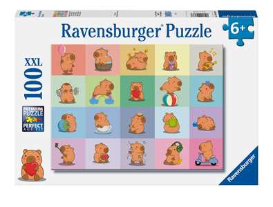Giocattolo Puzzle Ravensburger Capibara XXL 100 pezzi Ravensburger