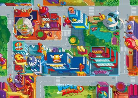 Ravensburger - Puzzle Super Zings, Collezione 60 Giant Pavimento, 60 Pezzi, Età Raccomandata 4+ Anni - 2