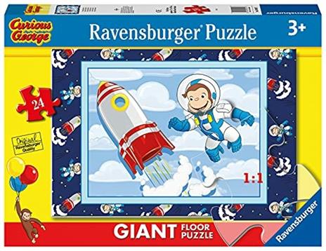 Ravensburger - Puzzle George C, Collezione 24 Giant Pavimento, 24 Pezzi,  Età Raccomandata 3+ Anni - Ravensburger - Puzzle 24 giant Pavimento - Puzzle  per bambini - Giocattoli | laFeltrinelli