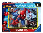 Ravensburger - Puzzle Spiderman, Collezione 60 Giant Pavimento, 60 Pezzi, Età Raccomandata 4+ Anni