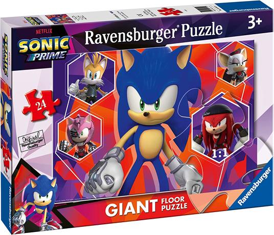 Ravensburger Creart Netflix Sonic Prime Gioco Creativo per Bambini