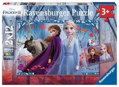 Puzzle Frozen Ravensburger 3 Anni+ 4 Puzzle da 12, 16, 20 e 24