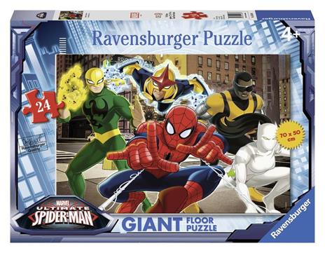 Ultimate Spider-man I Fantastici Supereroi. Puzzle 24 Pezzi Gigante - 2