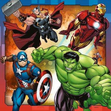 Ravensburger - Puzzle Avengers, Collezione 3x49, 3 Puzzle da 49 Pezzi, Età Raccomandata 5+ Anni - 7