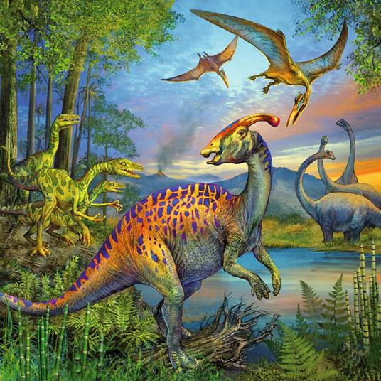 Puzzle 3X49 Pz. Dinosauri A. Ravensburger (9317) - 4