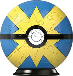 Giocattolo Ravensburger - 3D Puzzle Pokémon Heal Ball gialla-blu, 54 Pezzi, 6+ Anni Ravensburger