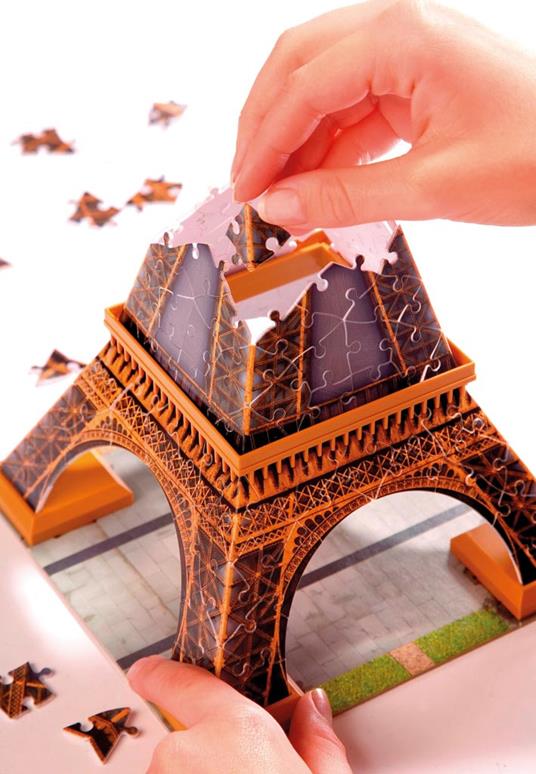 Ravensburger - 3D Puzzle Tour Eiffel, Parigi, 216 Pezzi, 8+ Anni -  Ravensburger - Serie Midi - Monumenti - Puzzle 3D - Giocattoli |  laFeltrinelli