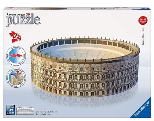 Colosseo. Puzzle 3D 216 Pezzi - 42