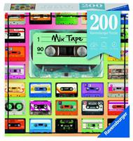 Ravensburger - Puzzle Mix Tape, Collezione Puzzle Moments, 200 Pezzi, Puzzle Adulti